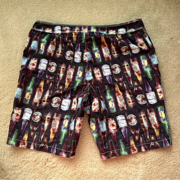 Tommy Bahama Relax Men's Beer Bottle Unlined Swim Board Shorts - Size 40 - EUC - Picture 2 of 9